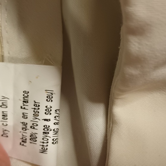 Vertigo Paris White Pleated Trouser Shorts KKK - Picture 4 of 6